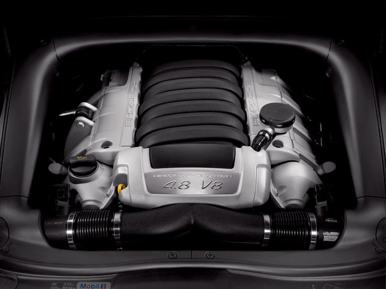 2008 Porsche Cayenne S 4.8L V8 Engine Picture / Pic / Image